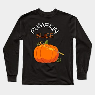 pumpkin slice Long Sleeve T-Shirt